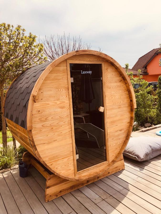 Alte Schmiede Mit Sauna, Pool Und Whirpool Im Aussenbereich Schoenstes Ferienhaus Der Lausitz Elsterheide Buitenkant foto
